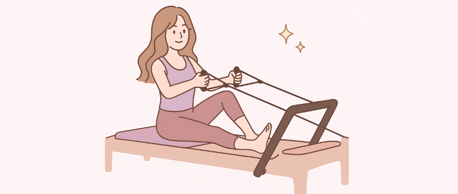 安全なピラティスの画像